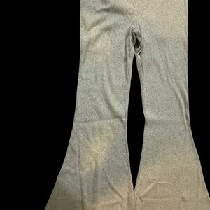 Kids Gray Flared Bottoms